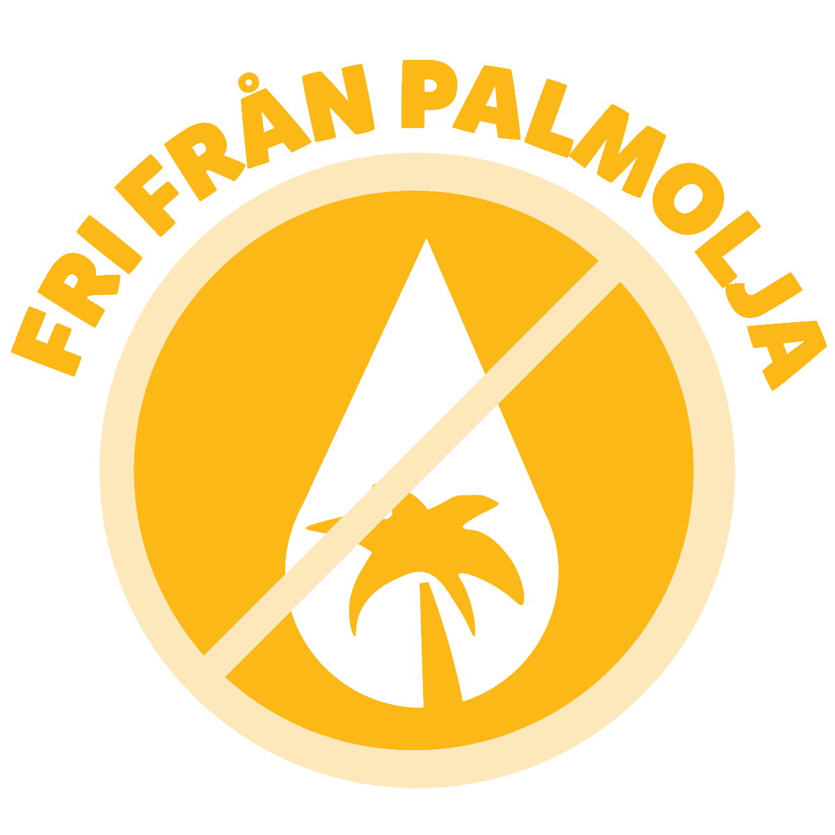 Fri från palmolja
