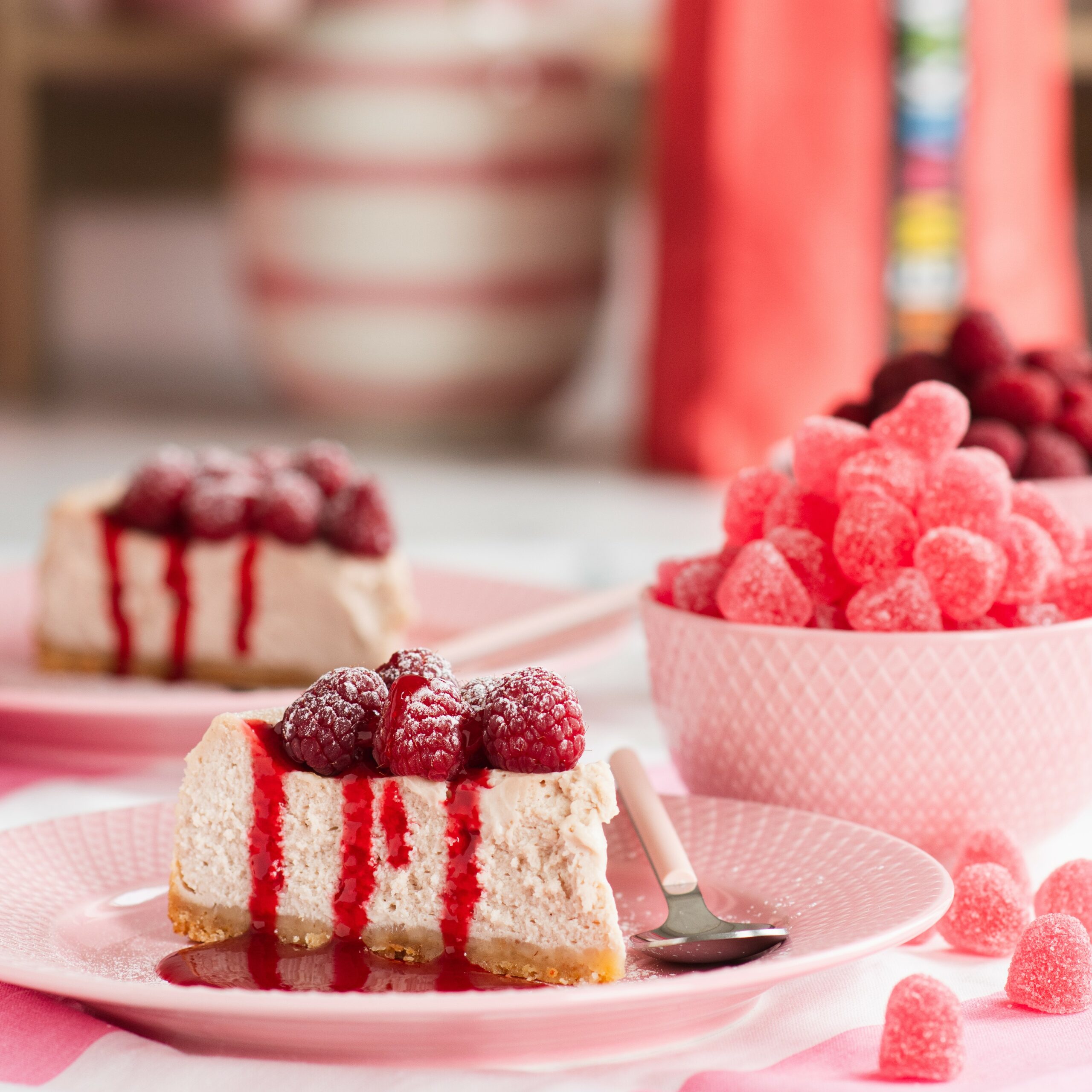 Halloncheesecake