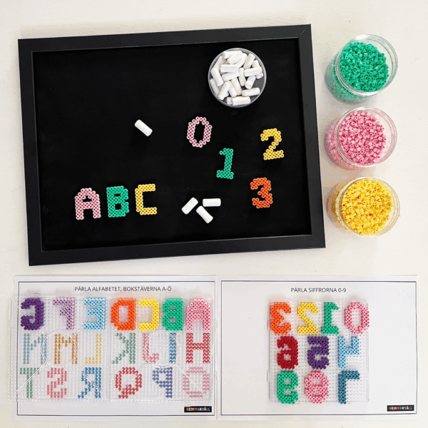 Bokstäver och siffror